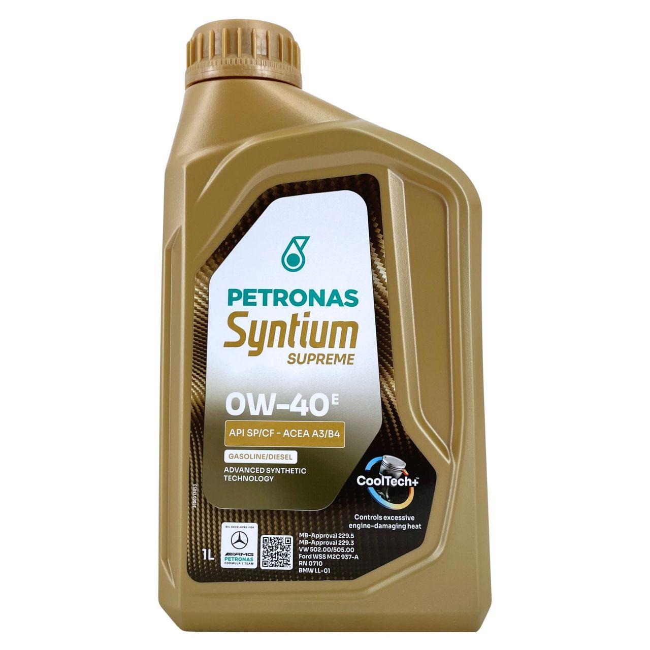 Petronas Syntium Supreme E 0W-40 1 Liter