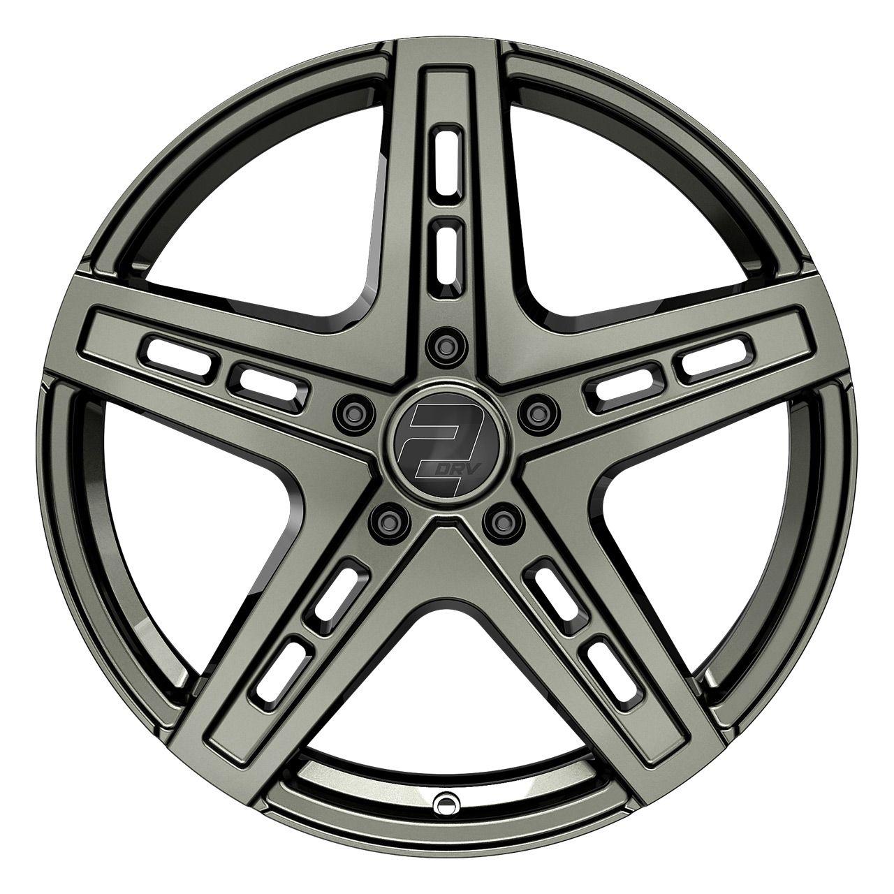 WHEELWORLD-2DRV WH38 dark gunmetal full painted 9.0Jx20 5x108 ET40