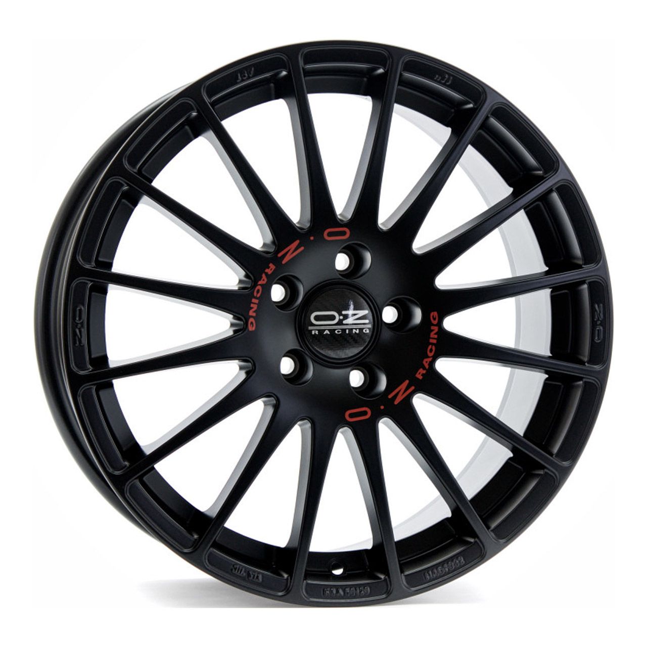 OZ SUPERTURISMO GT matt schwarz 7.0Jx18 4x100 ET39