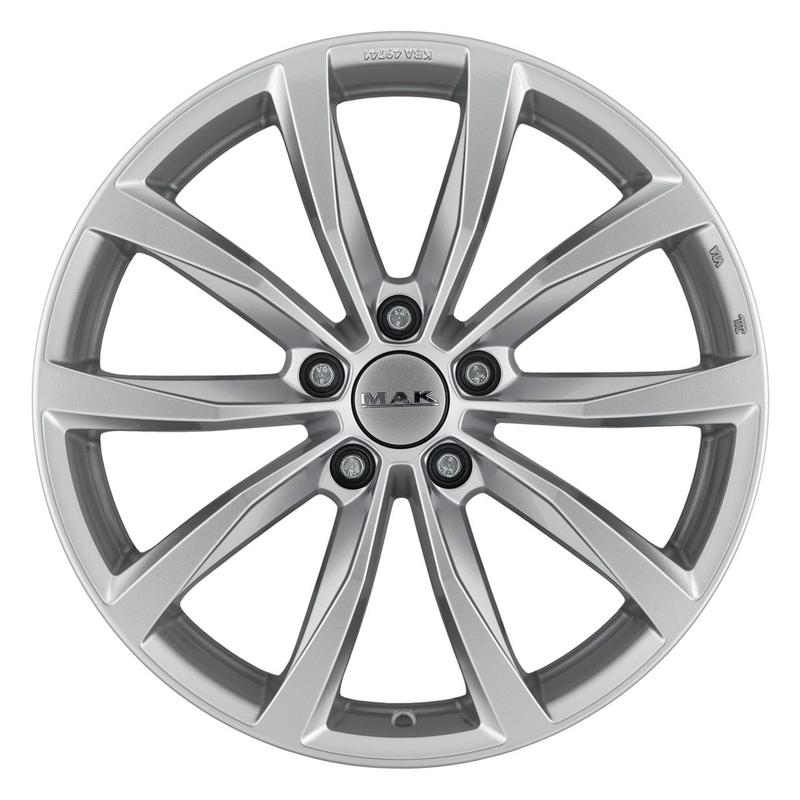 MAK WOLF silber 6.5Jx16 5x114.3 ET45