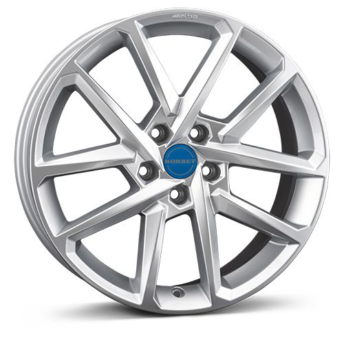 BORBET DESIGN N crystal silver 8.0Jx18 5x108 ET42 BORBET DESIGN N crystal silver 8.0Jx18 5x108 ET42