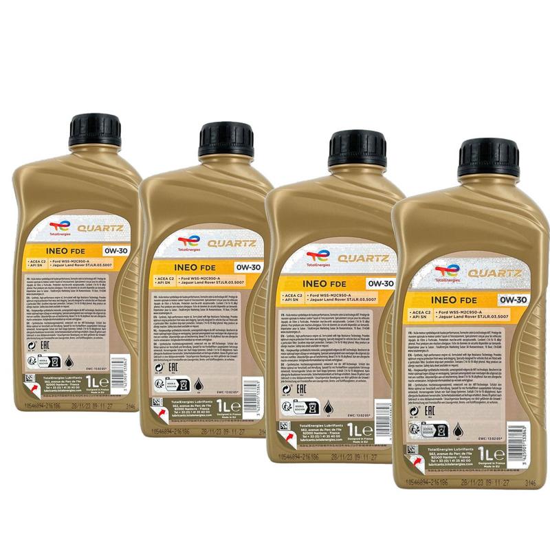 Total Quartz Ineo FDE 0W-30 4x1 Liter