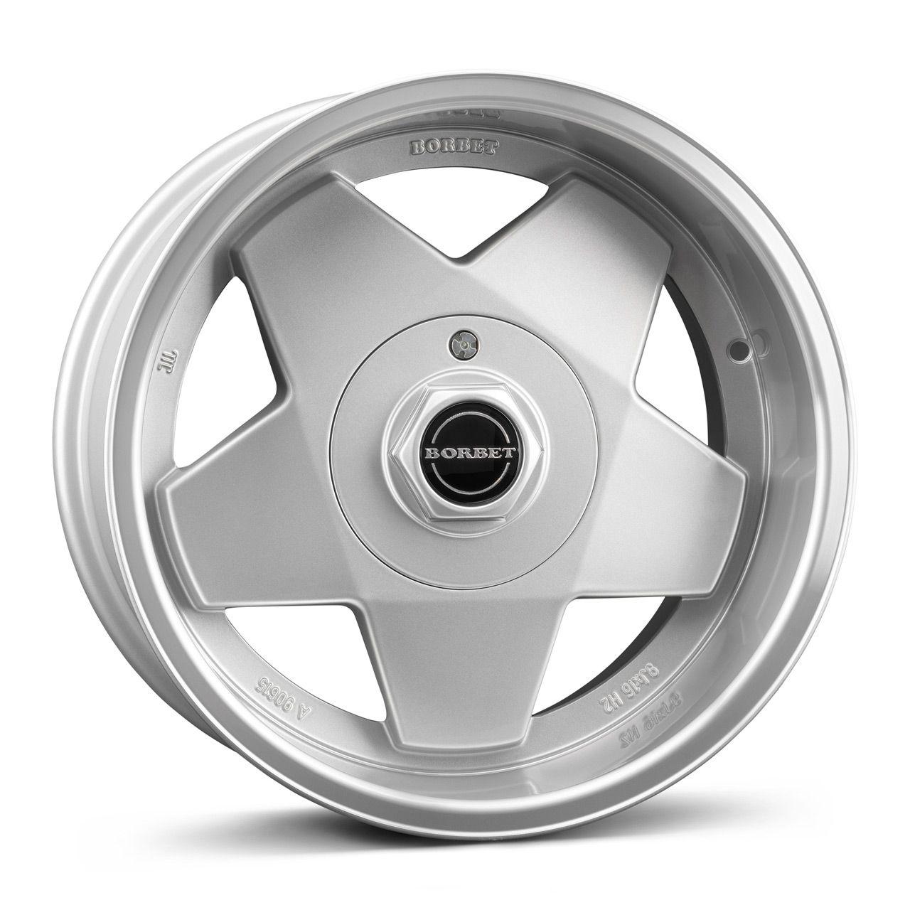 BORBET DESIGN A brilliantsilber 8.0Jx17 5x108 ET42