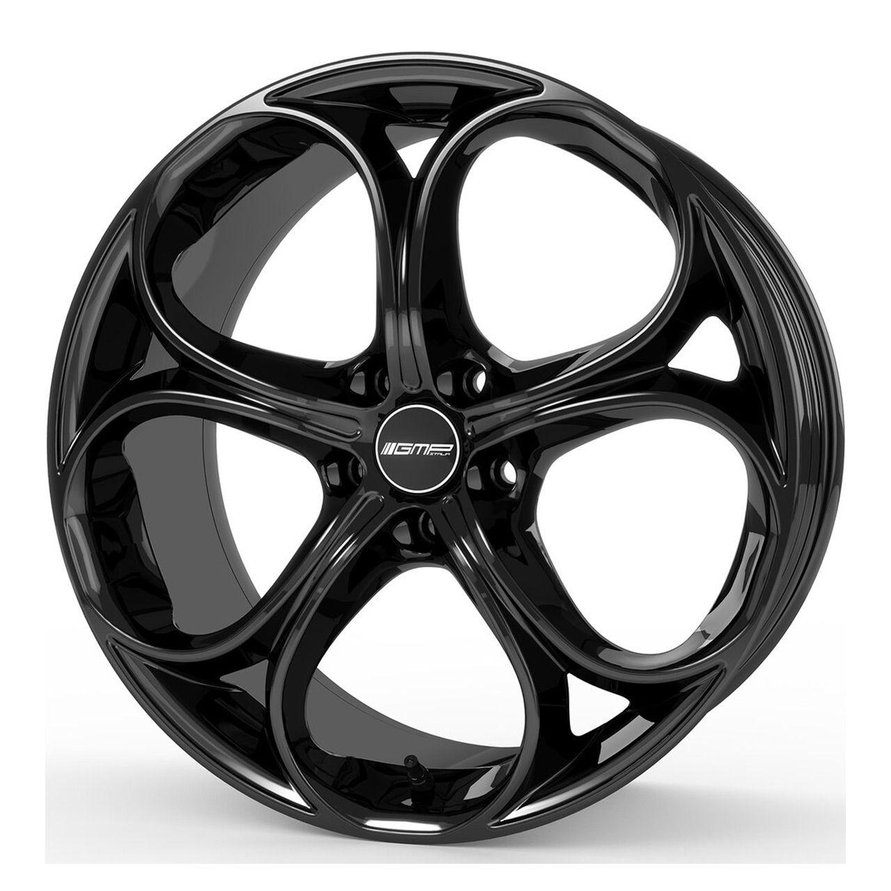 GMP DRAKE black glossy 8.0Jx18 5x110 ET40