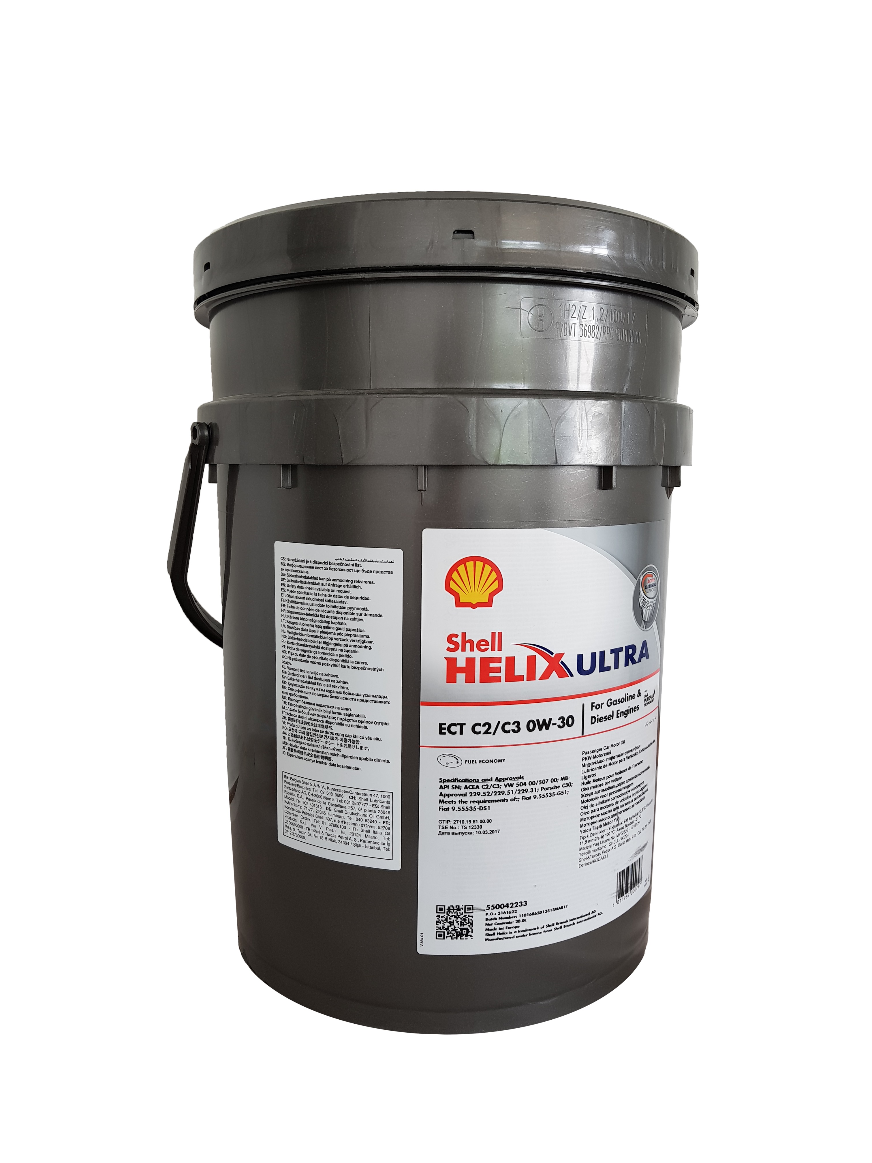 Shell Helix Ultra ECT C2 C3 0W-30 20 Liter