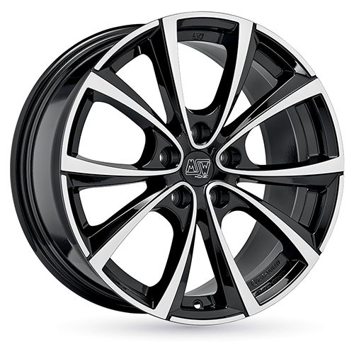 MSW (OZ) MSW 27T gloss black full polished 8.5Jx19 5x114.3 ET35