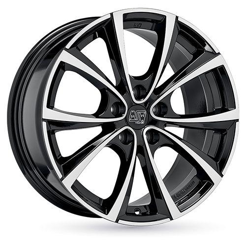 MSW (OZ) MSW 27T gloss black full polished 8.5Jx18 5x114.3 ET40