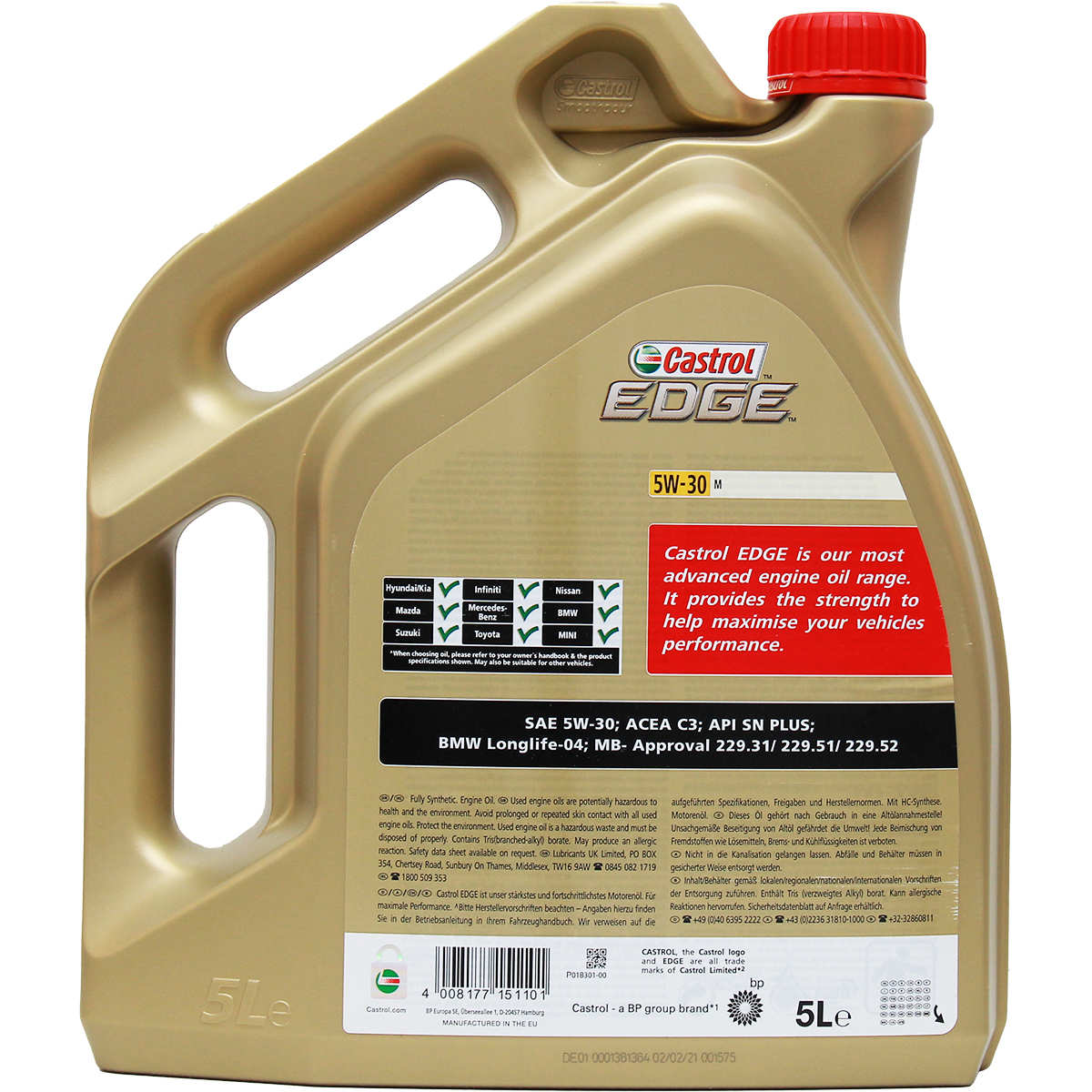 Castrol Edge 5W-30 M 5 Liter