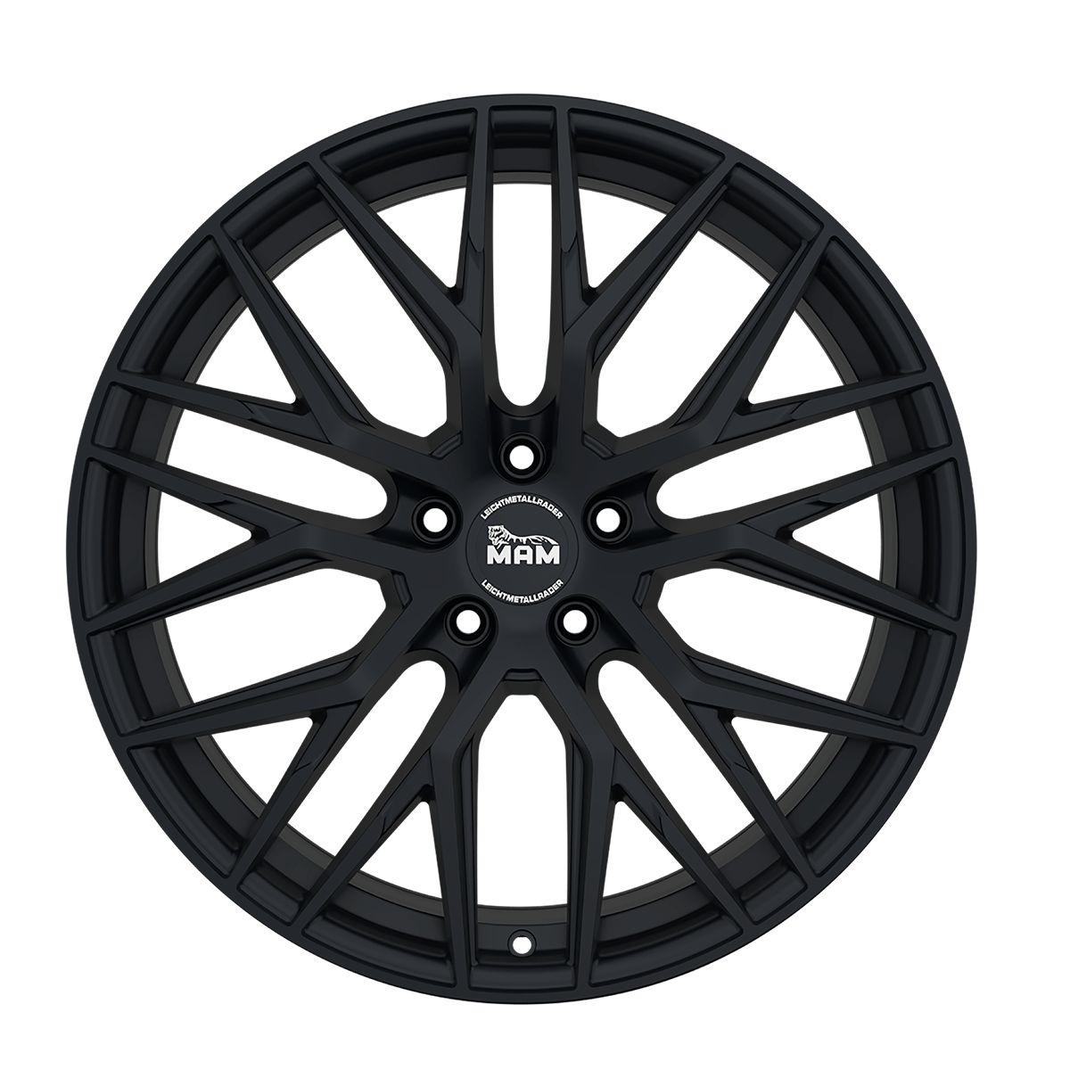 MAM WHEELS MAM RS4 matt black painted 8.5Jx19 5x108 ET45