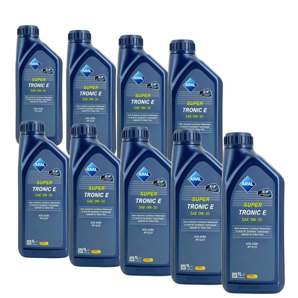Aral SuperTronic E 0W-30 9x1 Liter