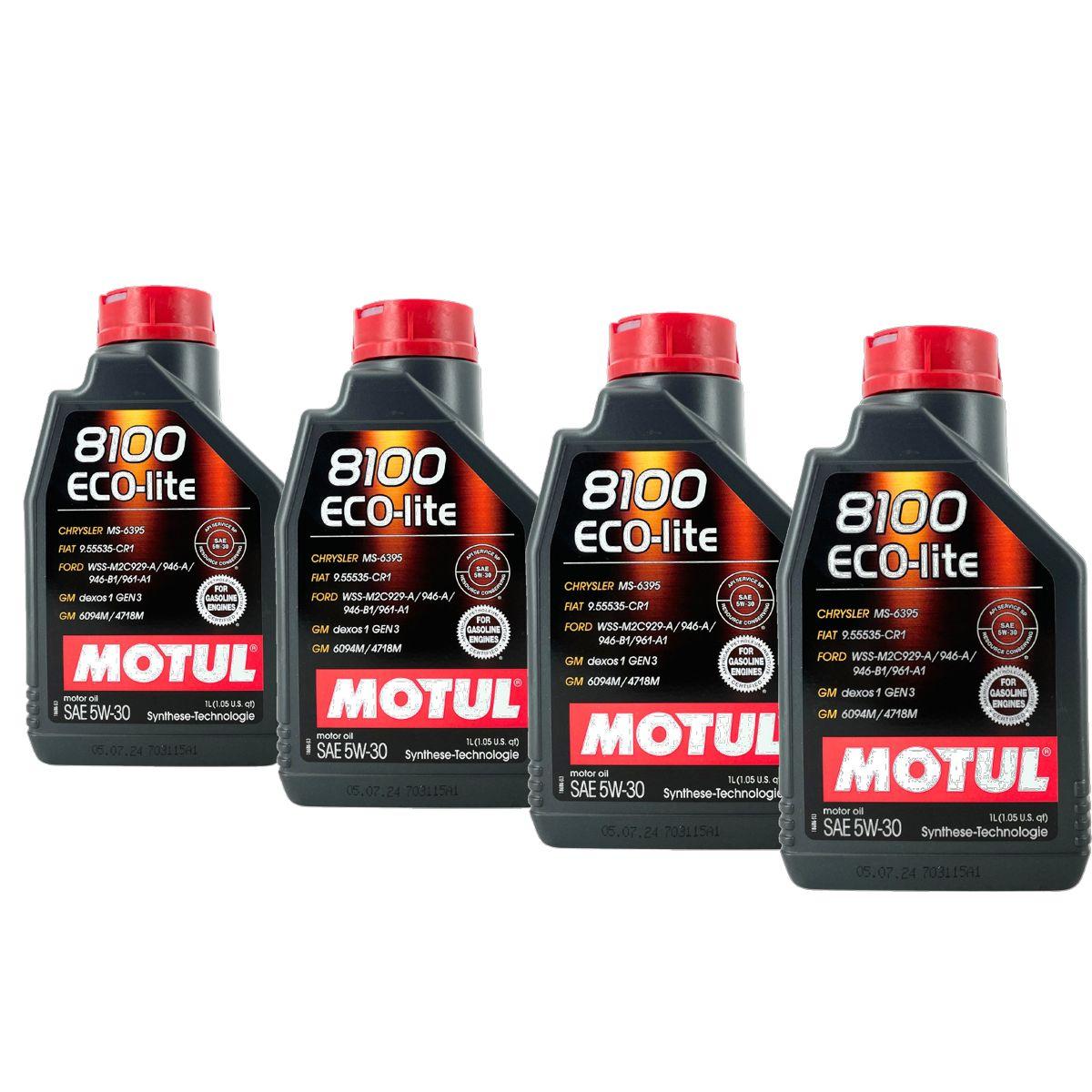 Motul 8100 Eco-lite 5W-30 4x1 Liter