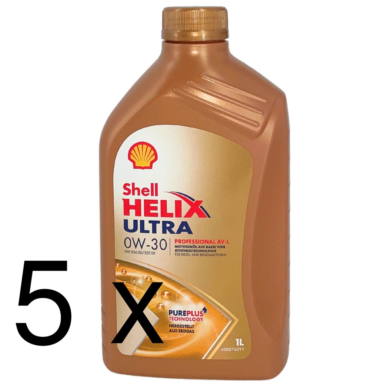 Shell Helix Ultra Professional AV-L 0W-30 5x1 Liter