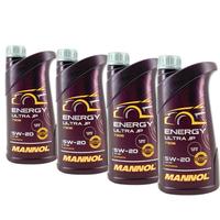 Mannol Energy Ultra JP 5W-20 4x1 Liter