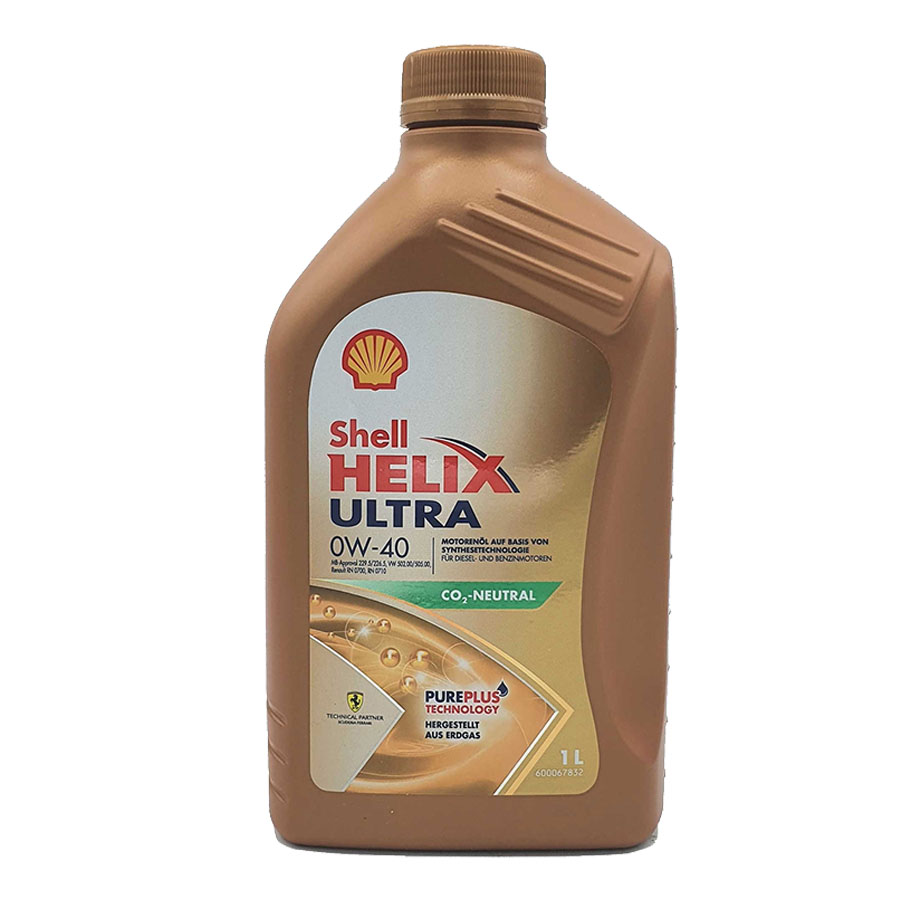 Shell Helix Ultra 0W-40 8x1 Liter