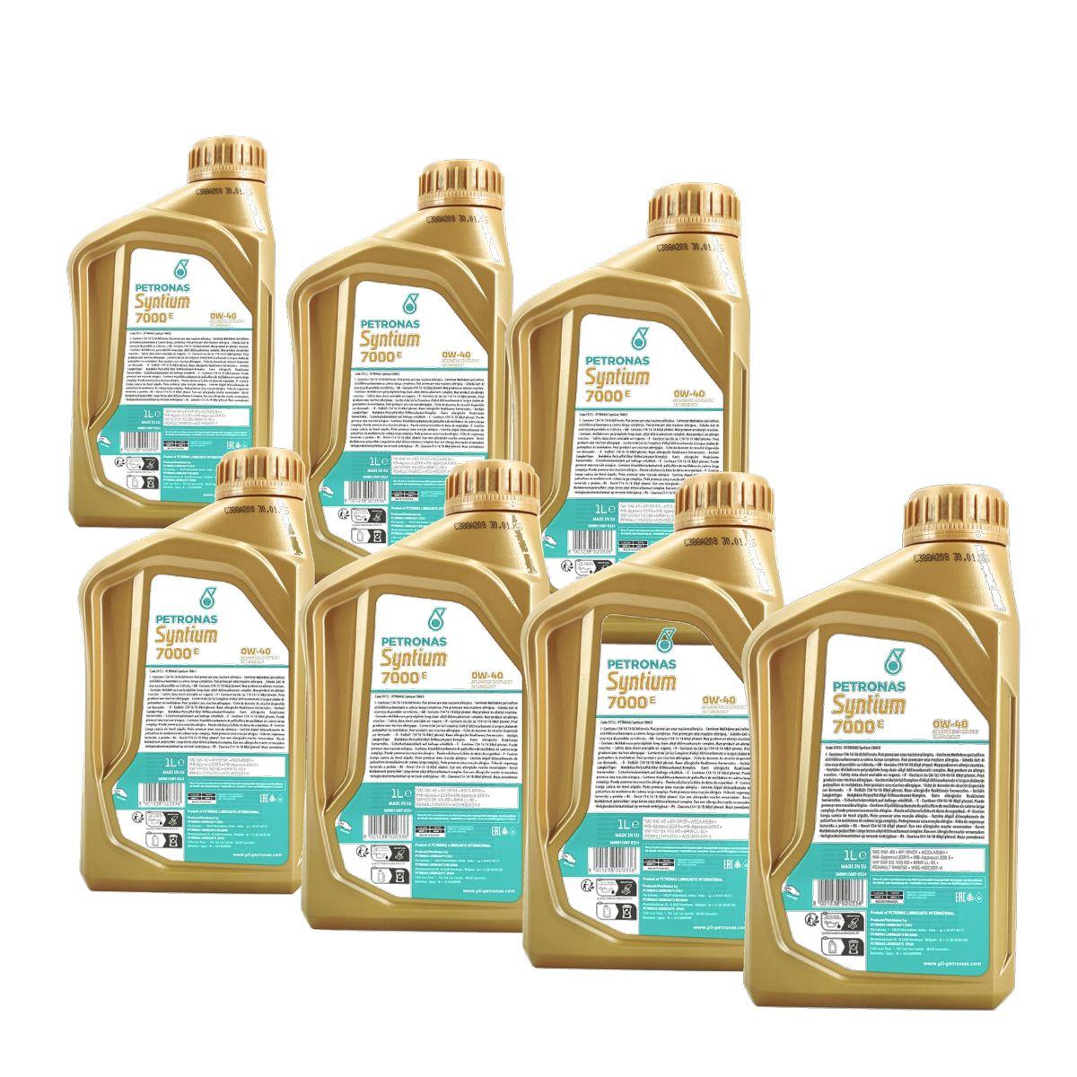 Petronas Syntium Supreme E 0W-40 7x1 Liter
