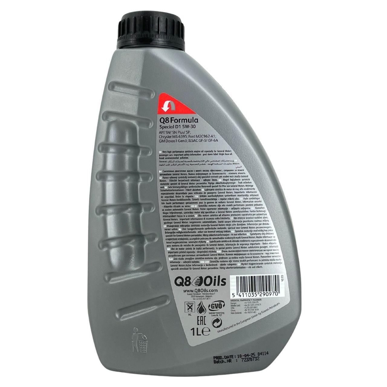 Q8 Formula Special D1 5W-30 1 Liter