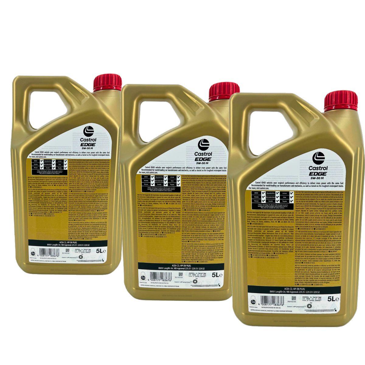 Castrol Edge 5W-30 M 3x5 Liter