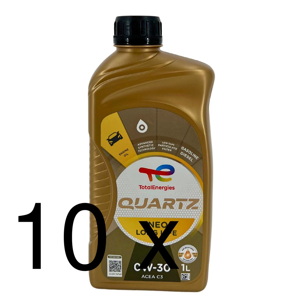 Total Quartz Ineo Long Life 0W-30 10x1 Liter