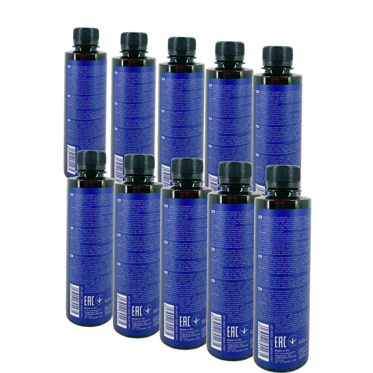 Mannol Oil Leak-Stop Motordichtmittel Ölverlust-Stop Additiv 10x250 ML