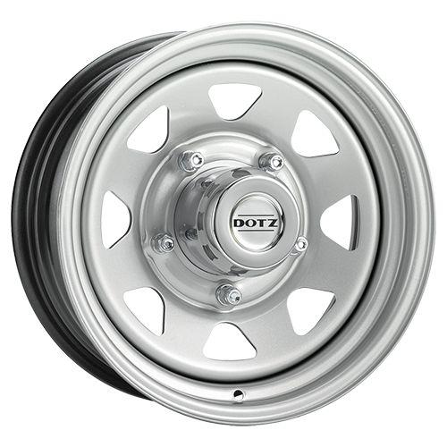DOTZ OR5NB schwarz/silber 7.0Jx15 5x139.7 ET-12