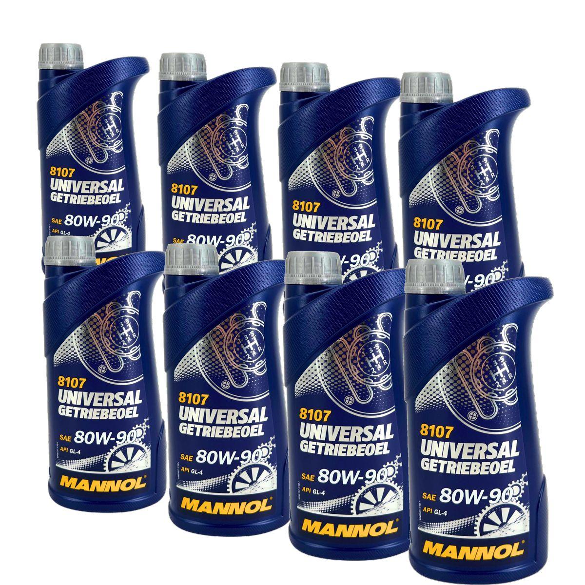 Mannol Universal 80W-90 GL-4 8x1 Liter