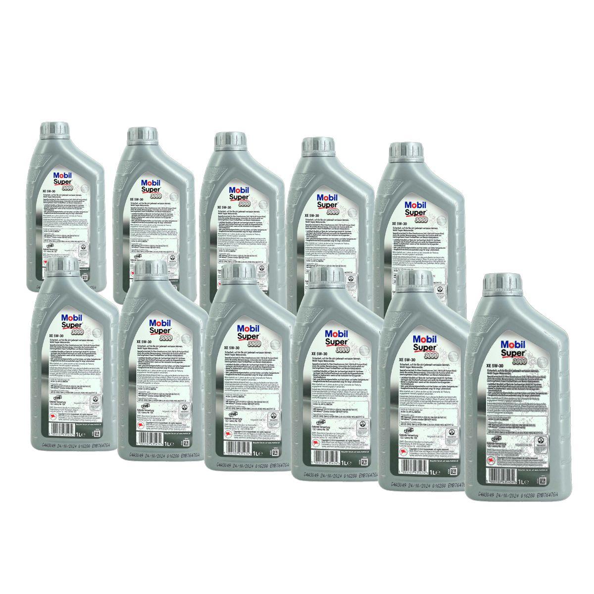 Mobil Super 3000 XE 5W-30 11x1 Liter