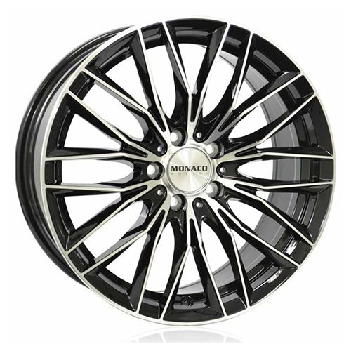 MONACO WHEELS MONACO GP2 black gloss polished 9.5Jx21 5x108 ET40
