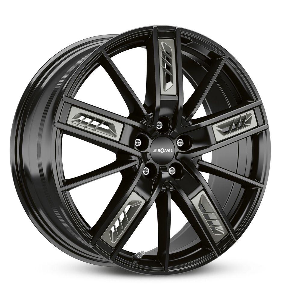 RONAL RONAL R67 GREY RIGHT jetblack 8.0Jx18 5x112 ET35