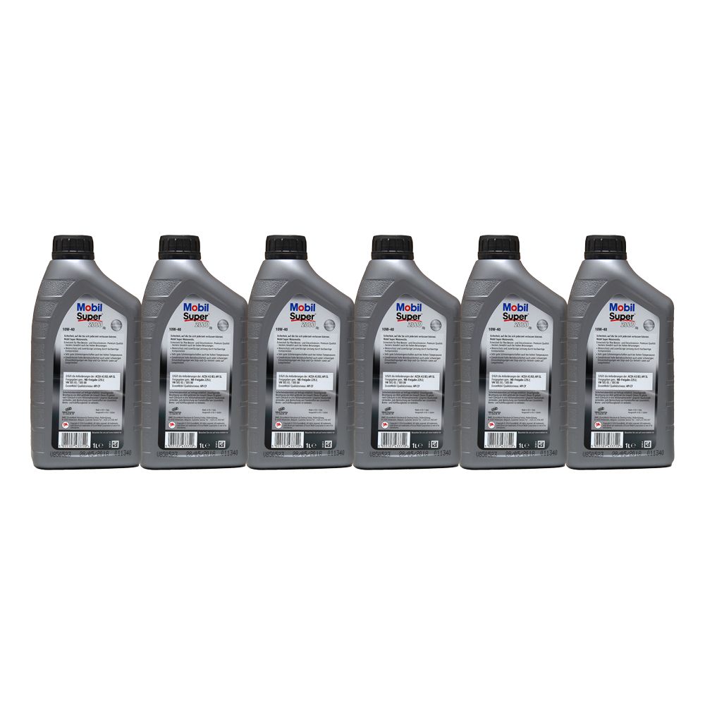 Mobil Super 2000 X1 10W-40 6x1 Liter | G29907665