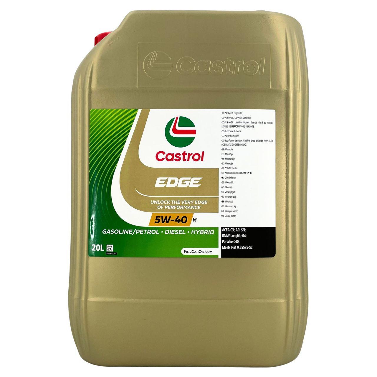 Castrol Edge 5W-40 M 20 Liter