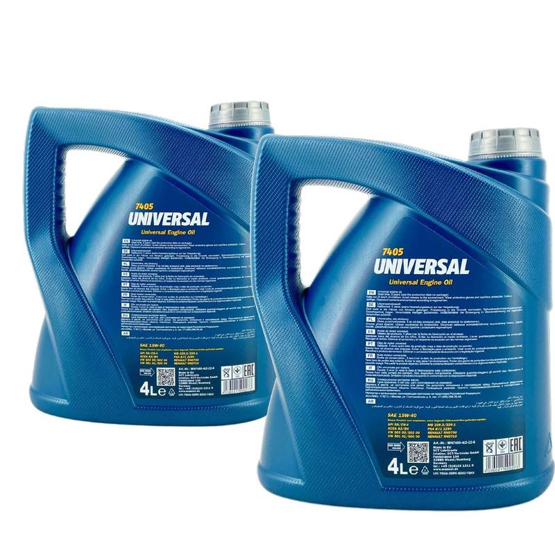 Mannol Universal 15W-40 2x4 Liter