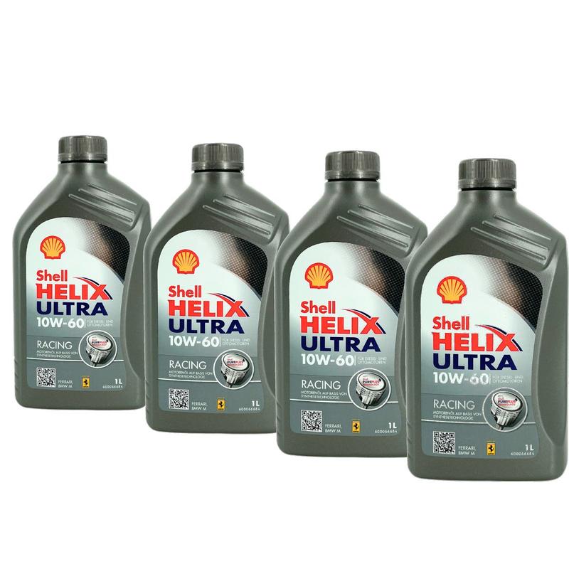 Shell Helix Ultra Racing 10W-60 4x1 Liter