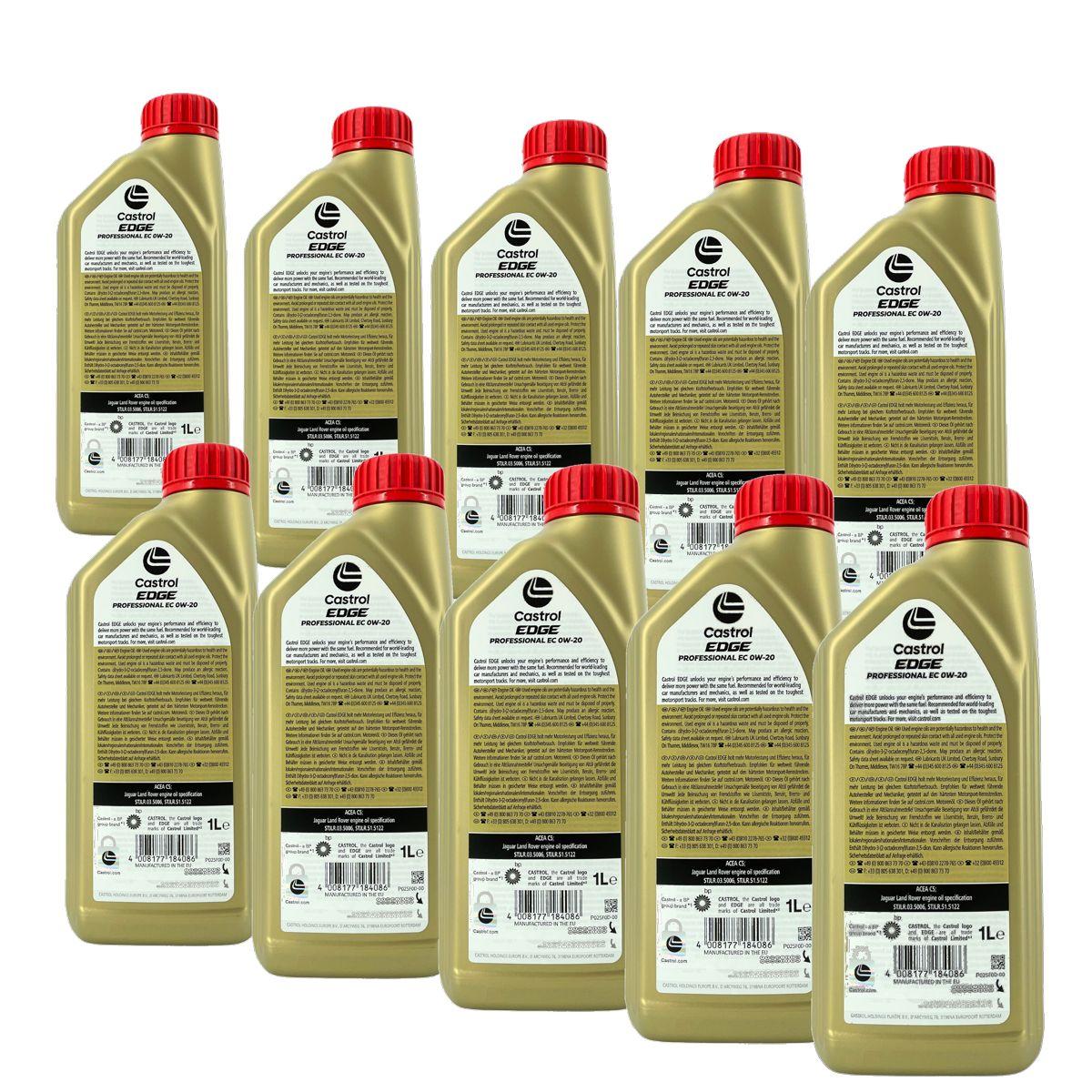 Castrol Edge Professional EC 0W-20 10x1 Liter
