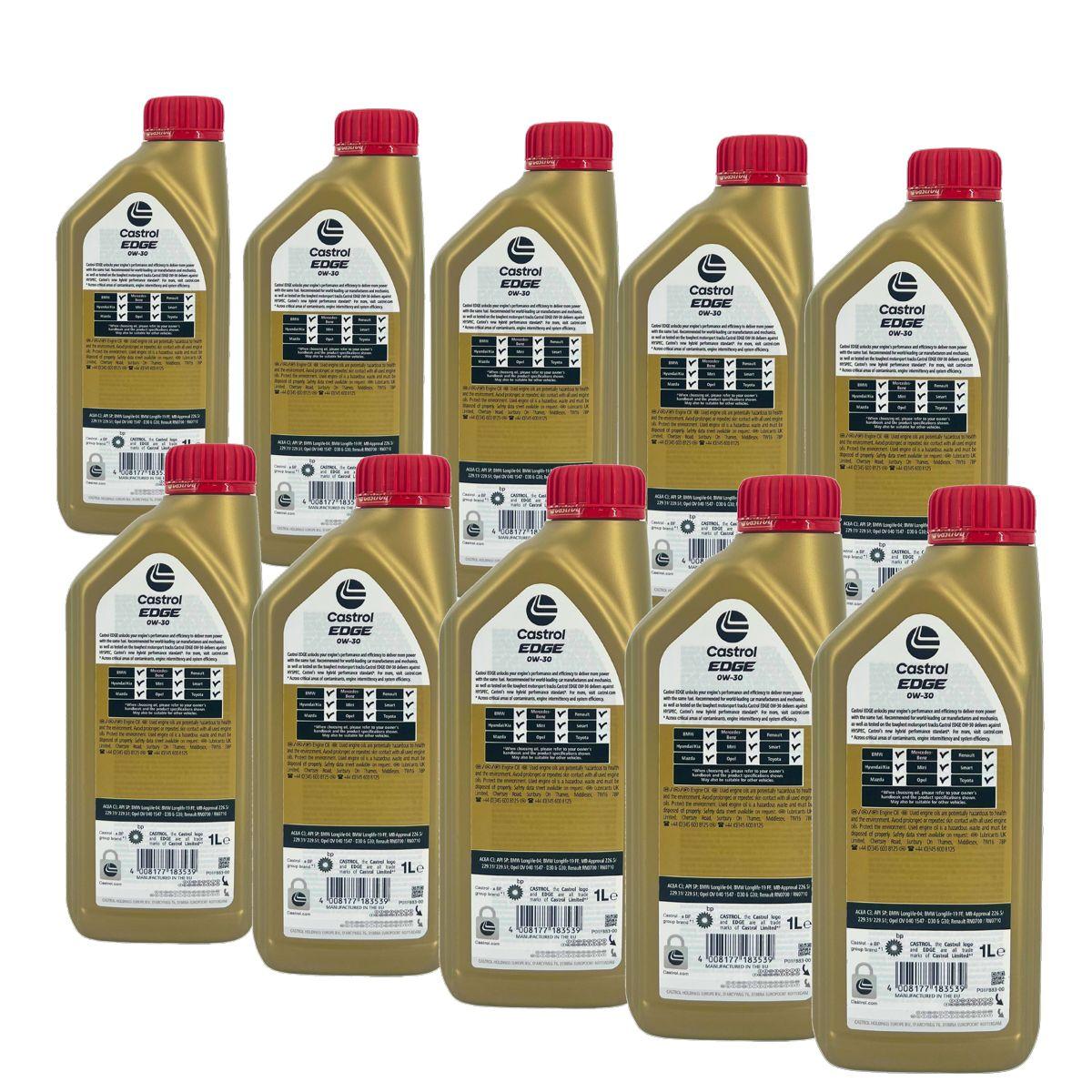 Castrol Edge 0W-30 10x1 Liter