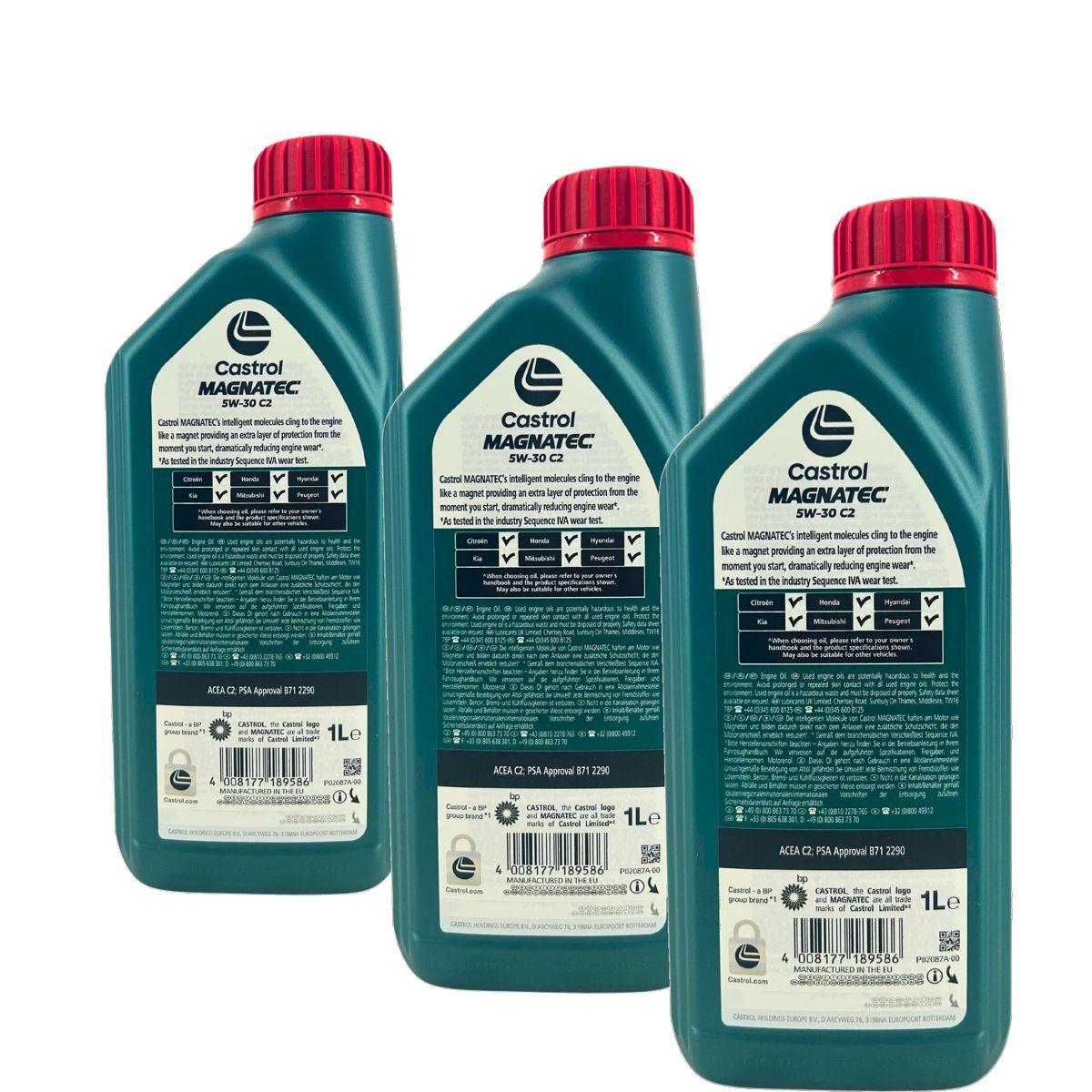 Castrol Magnatec 5W-30 C2 3x1 Liter