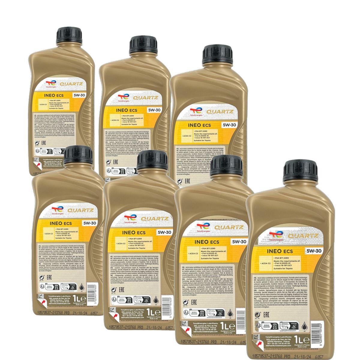 Total Quartz Ineo ECS 5W-30 7x1 Liter