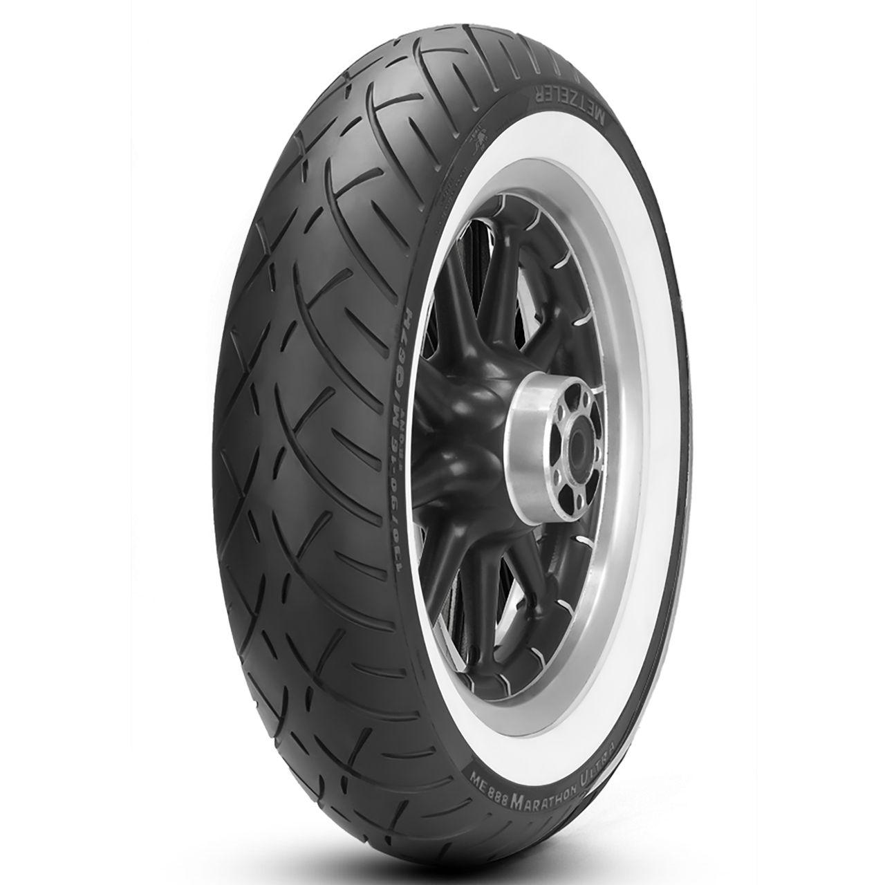 METZELER 140/90 B 16 M/C XL TL 77H ME 888 MARATHON ULTRA WHITEWALL WW