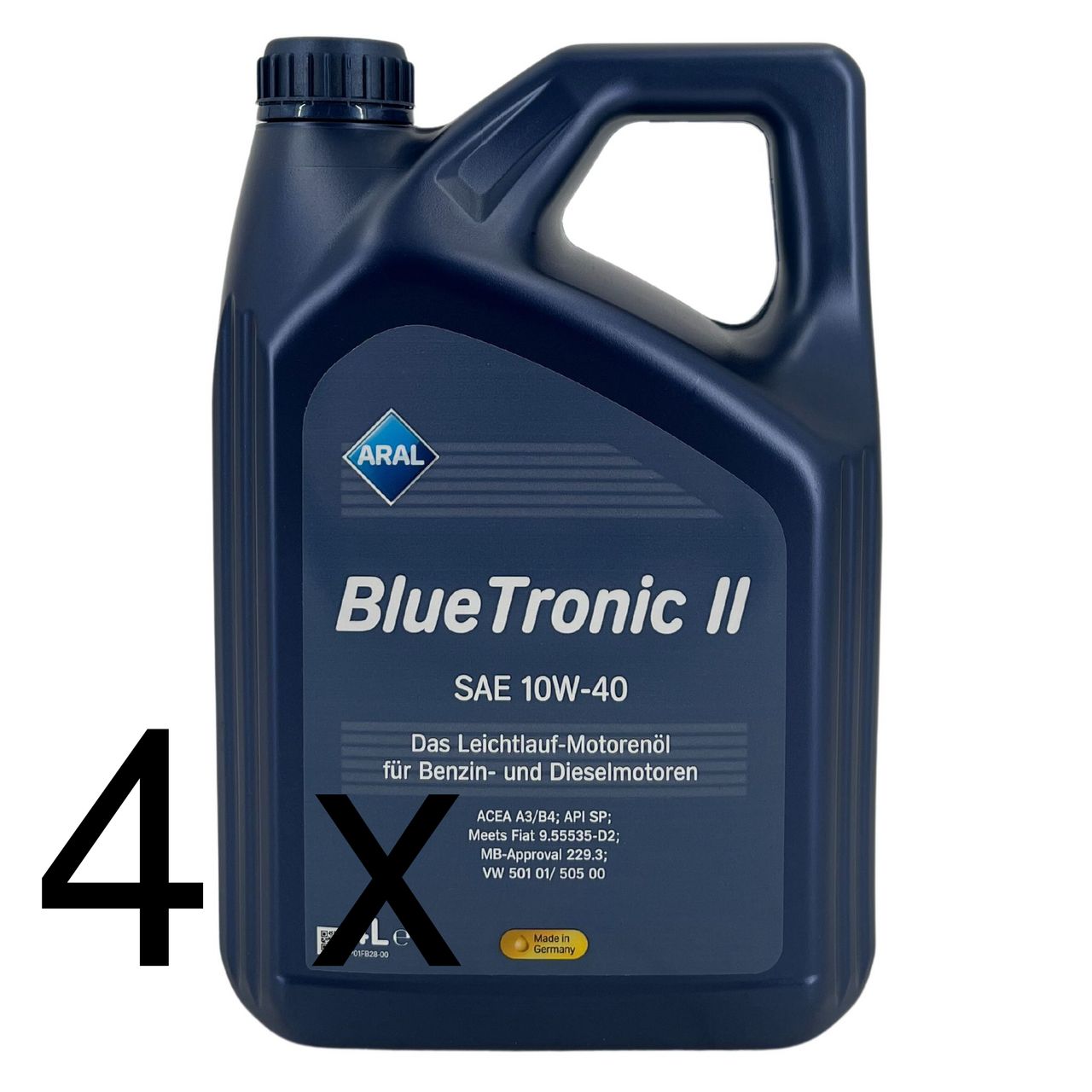 Aral BlueTronic II 10W-40 4x4 Liter