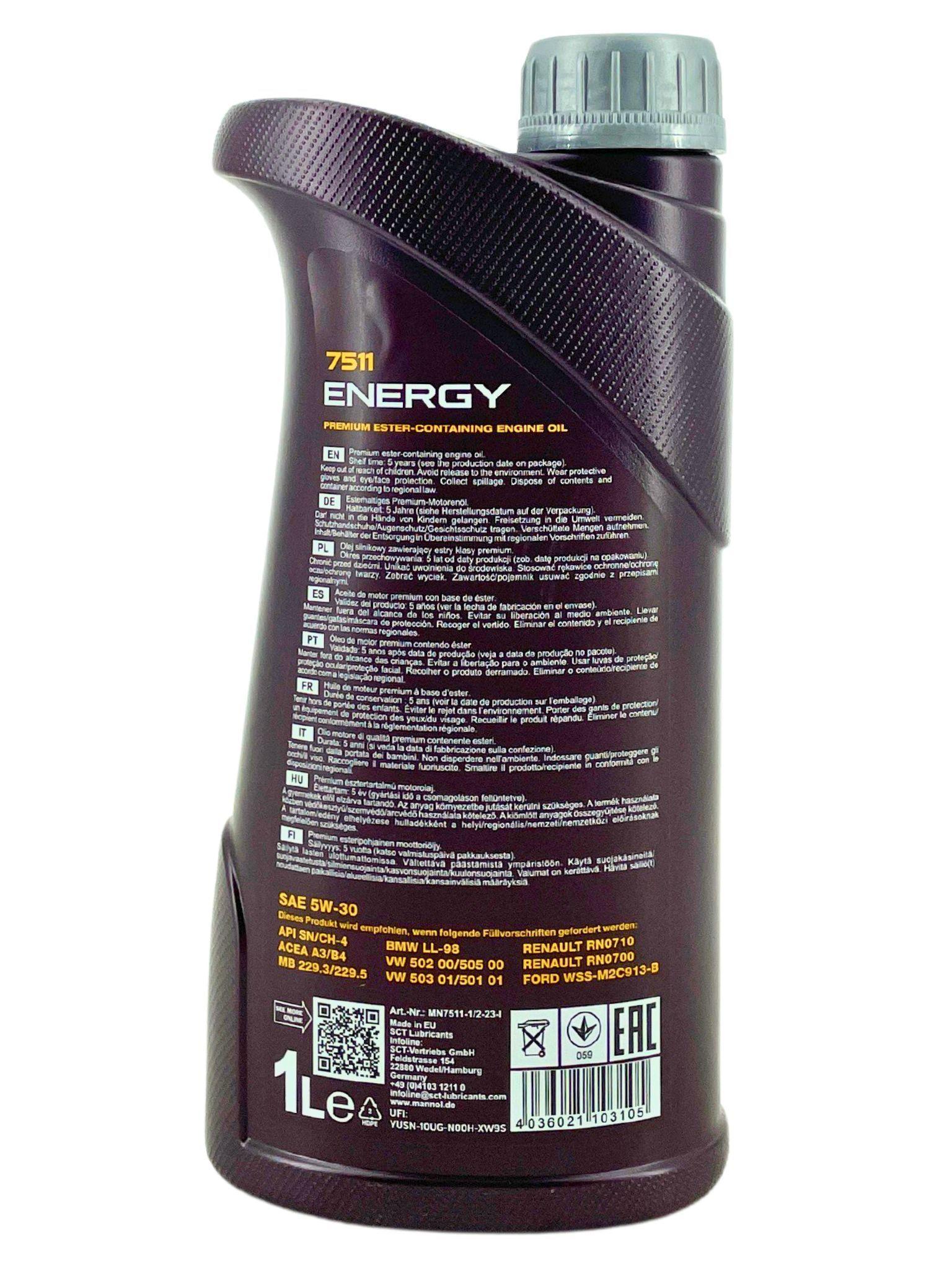 Mannol Energy 5W-30 1 Liter
