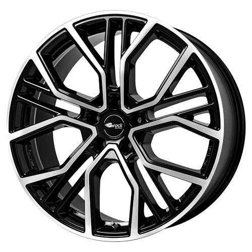 BROCK B41 schwarz glanz voll-poliert (sgvp) 8.5Jx21 5x112 ET43