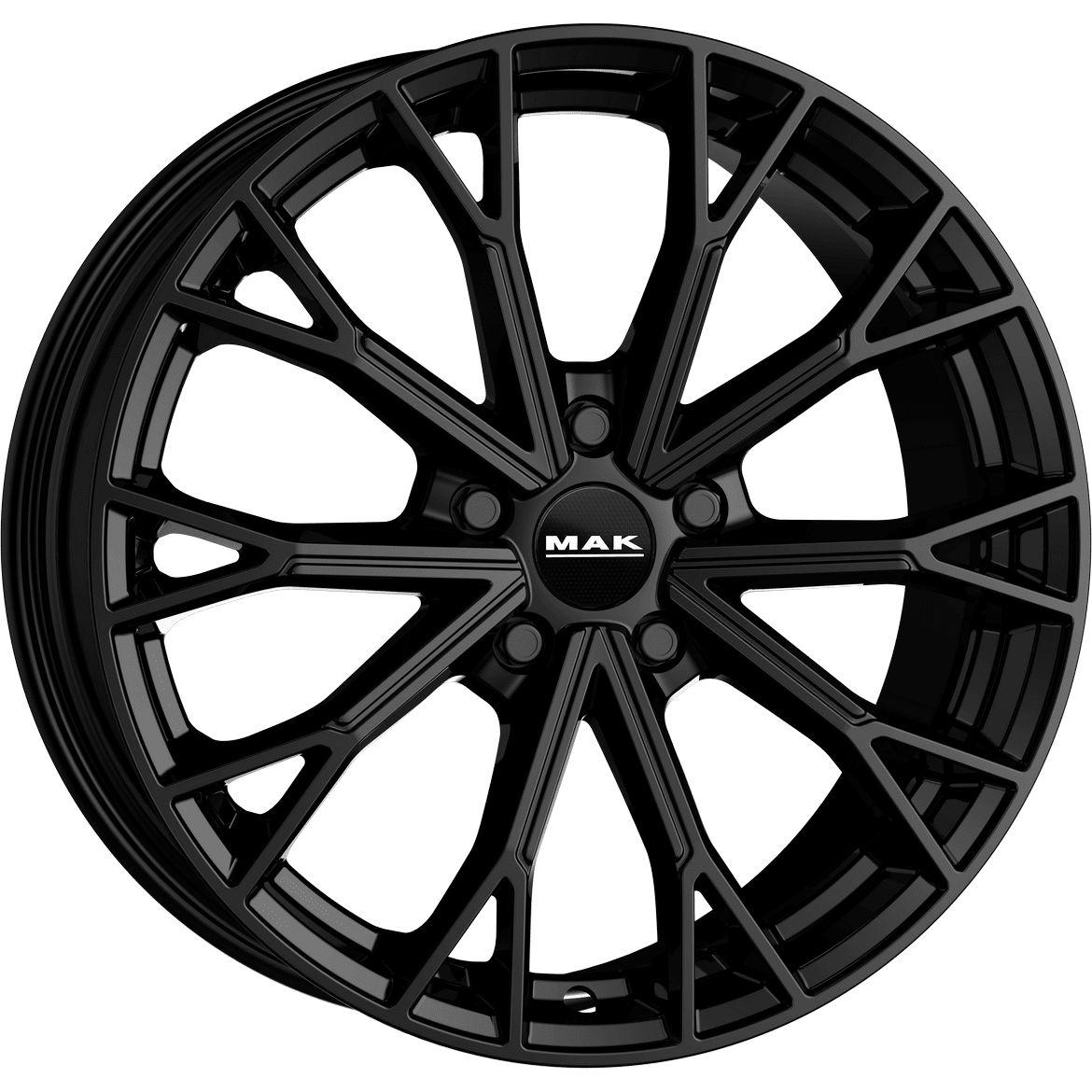 MAK ASPHALT gloss black 8.0Jx19 5x110 ET33