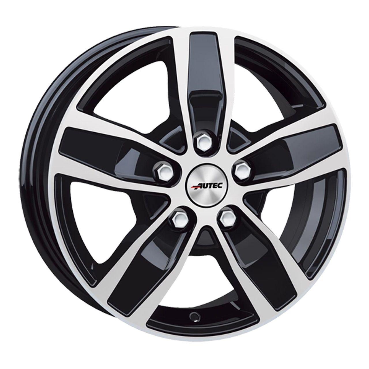 AUTEC TYP Q - QUANTRO 5L schwarz poliert 6.5Jx16 5x130 ET66