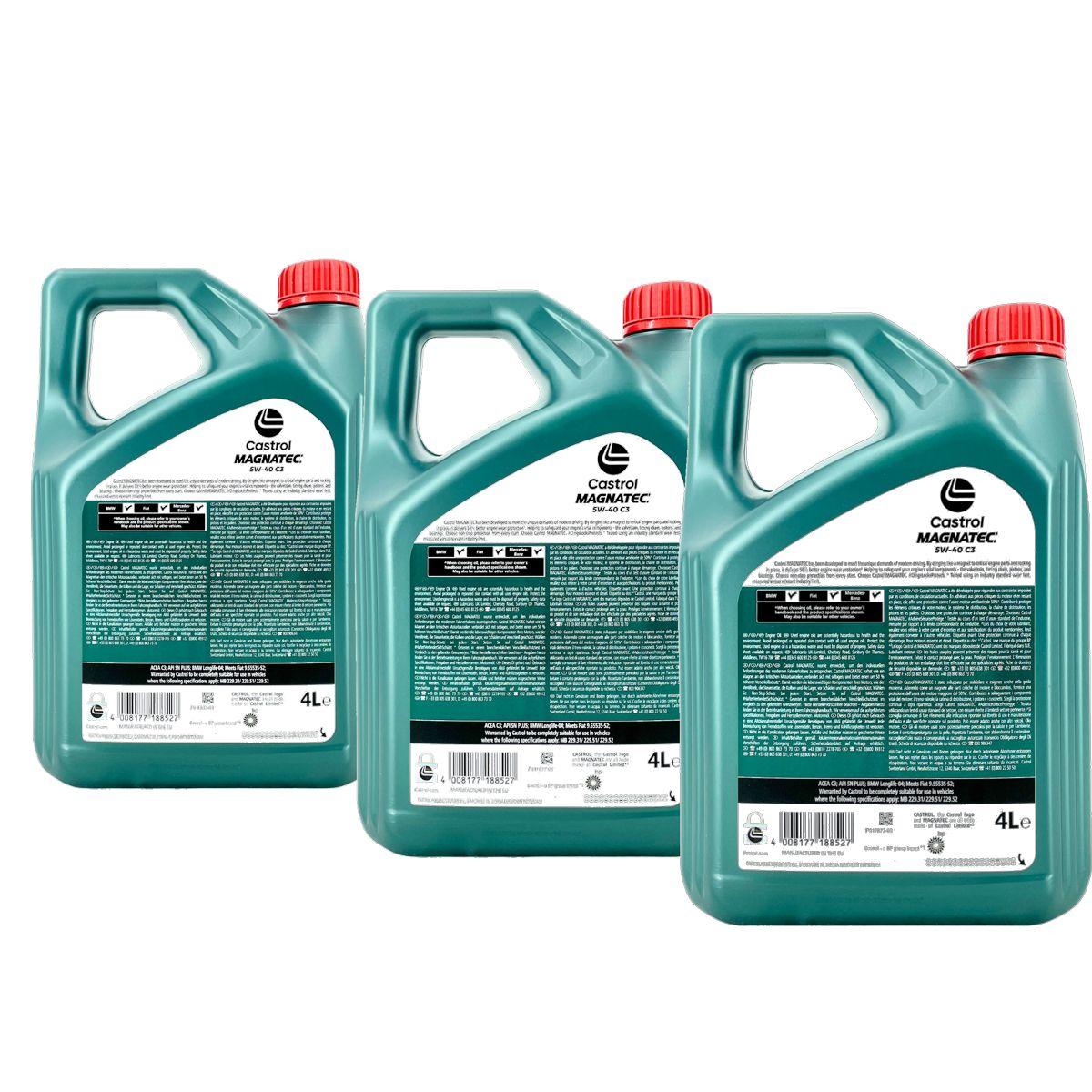 Castrol Magnatec 5W-40 C3 3x4 Liter