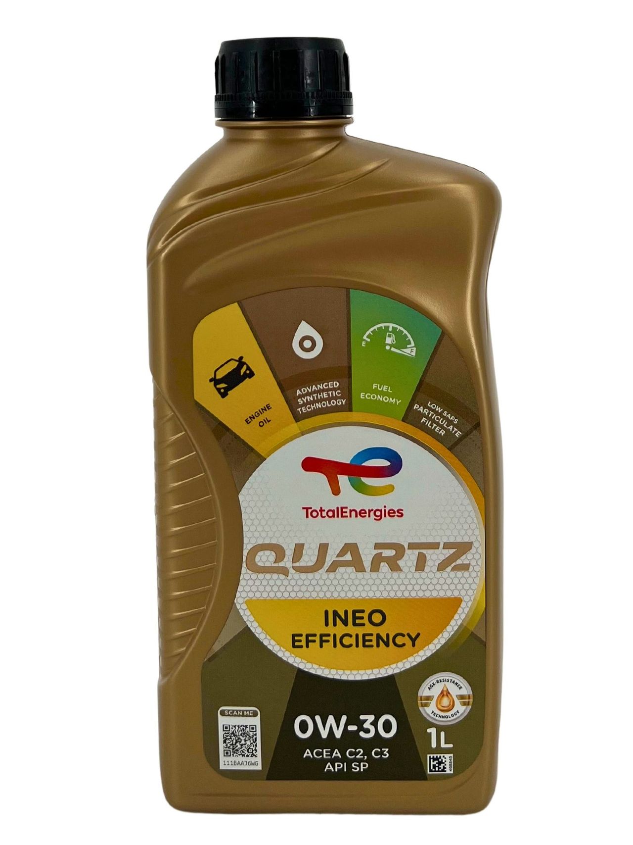 Total Quartz Ineo Efficiency 0W-30 1 Liter Total Quartz Ineo Efficiency 0W-30 1 Liter