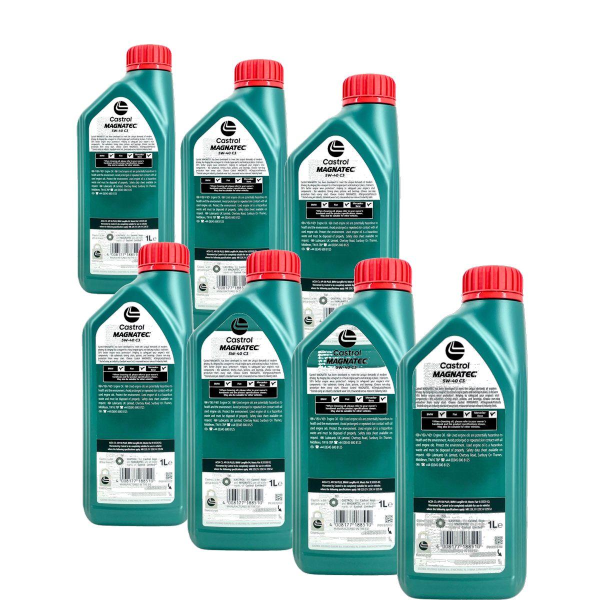 Castrol Magnatec 5W-40 C3 7x1 Liter