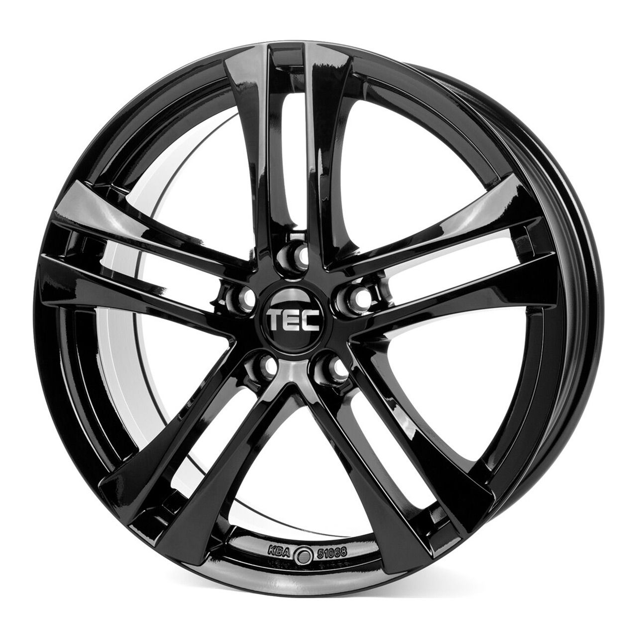 TEC-SPEEDWHEELS AS4 schwarz-glanz 6.5Jx16 5x100 ET38