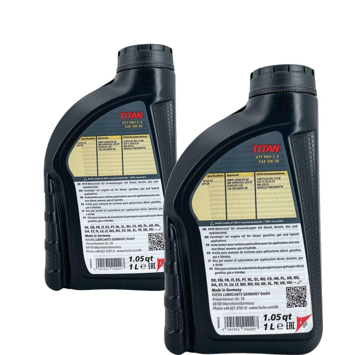 Fuchs Titan GT1 PRO C-3 5W-30 2x1 Liter