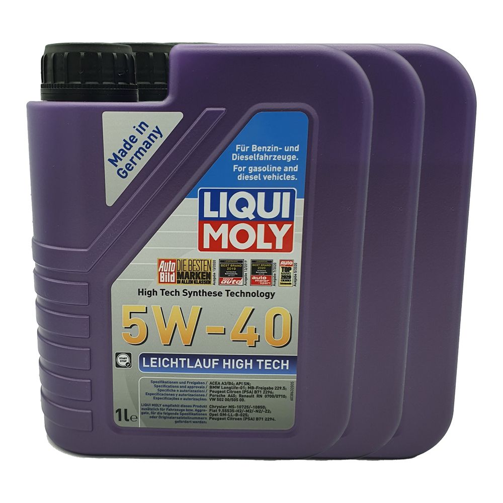 Liqui Moly Leichtlauf High Tech 5W-40 3x1 Liter