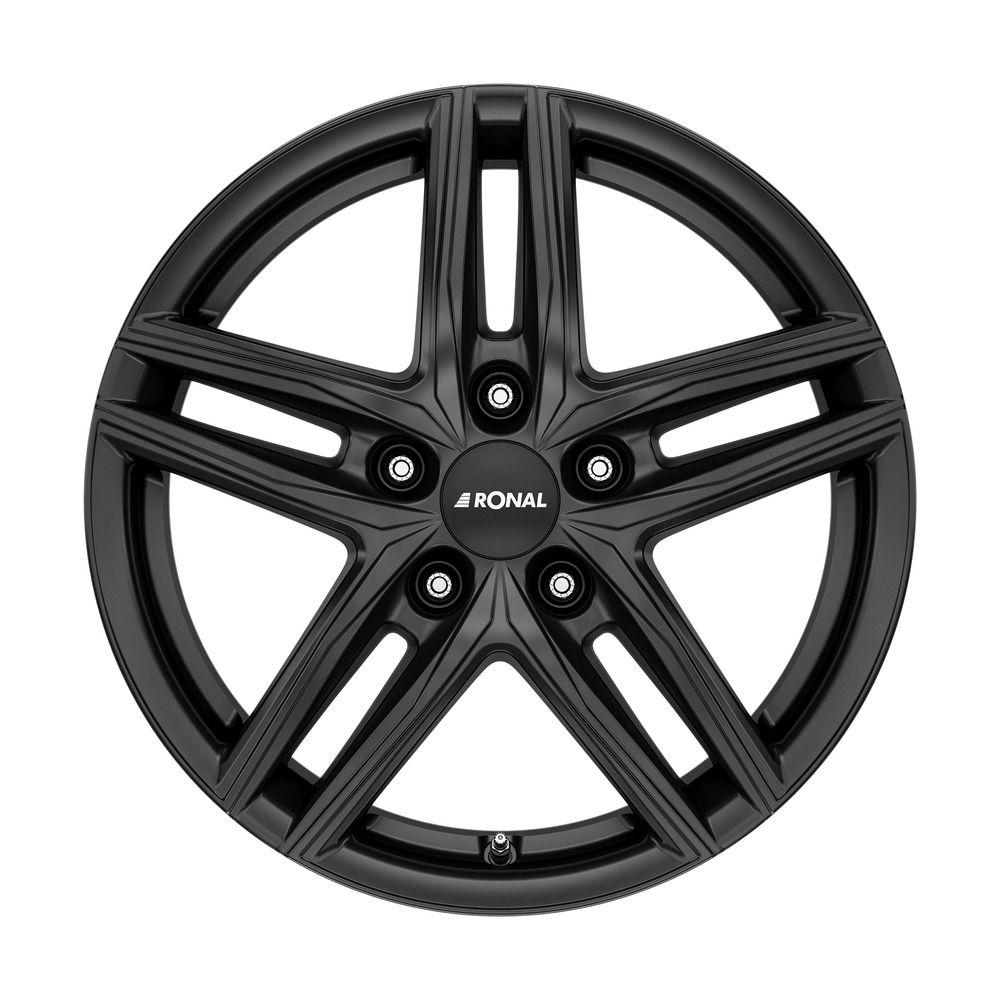 RONAL RONAL R65-5 jetblack-matt 7.0Jx18 5x112 ET51