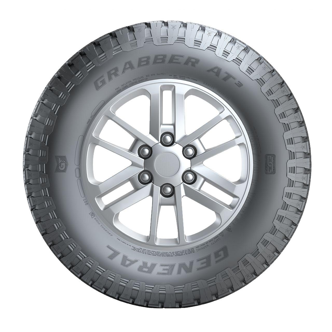 GENERAL TIRE GRABBER AT3 265/65R18 117/114S LRD FR OWL